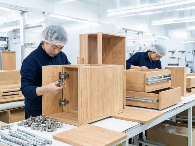 Furniture OEM cabinet assembly